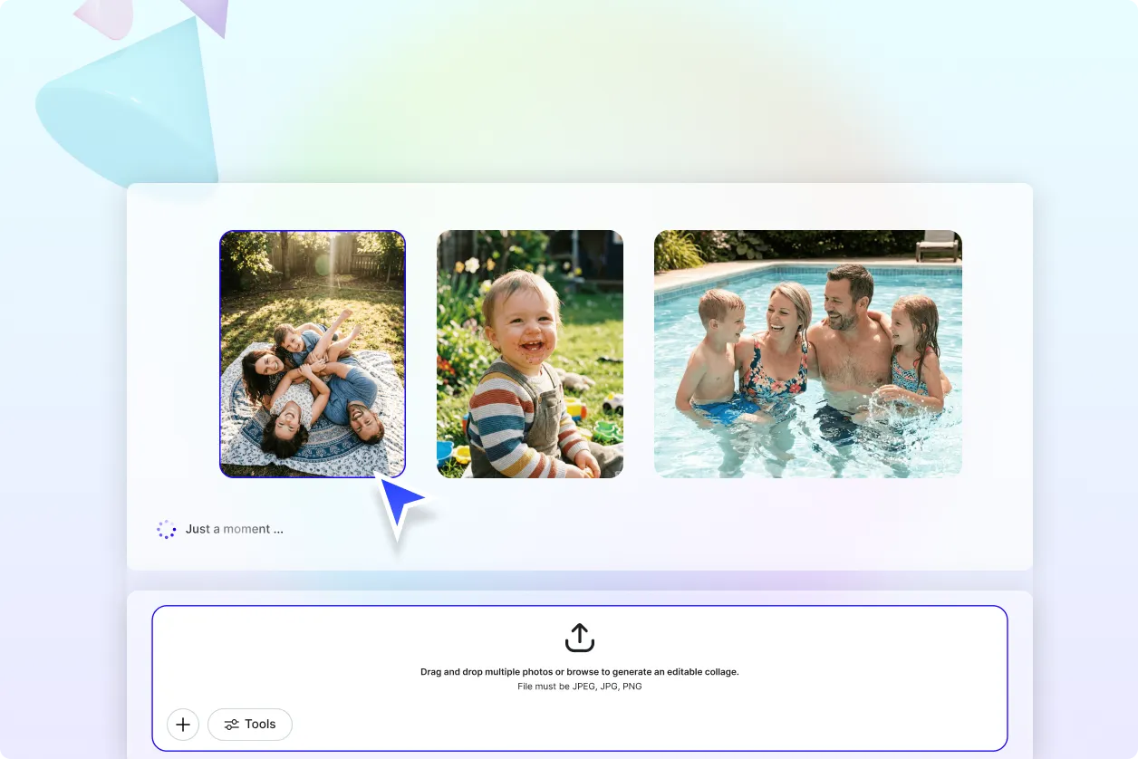 Free AI Photo Collage Generator, Create Photo Collages Online [ No Signup ]